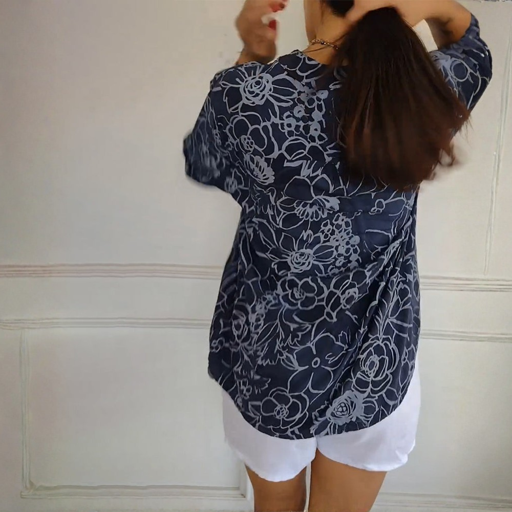 Thea™|Floral Print Blouse