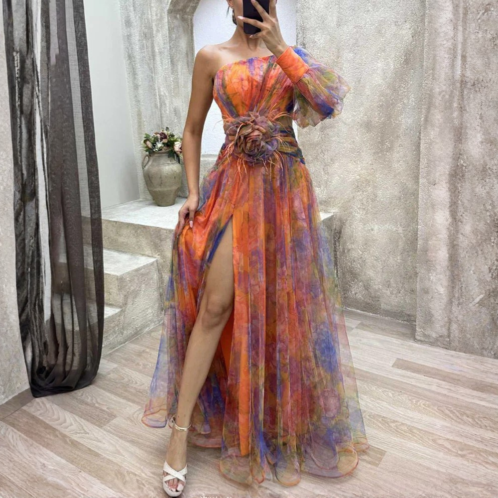 Rain™|Elegant Split Dress