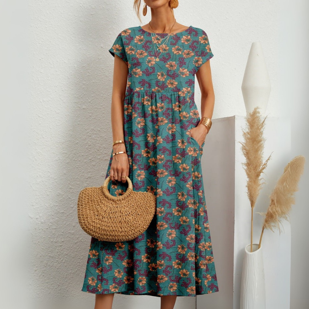 Zaylee™|Chic Floral Dress