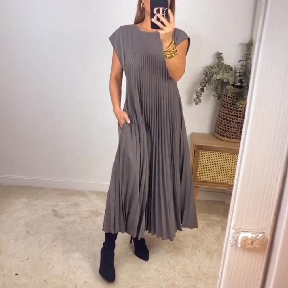 Brooke™|Striped Midi Dress