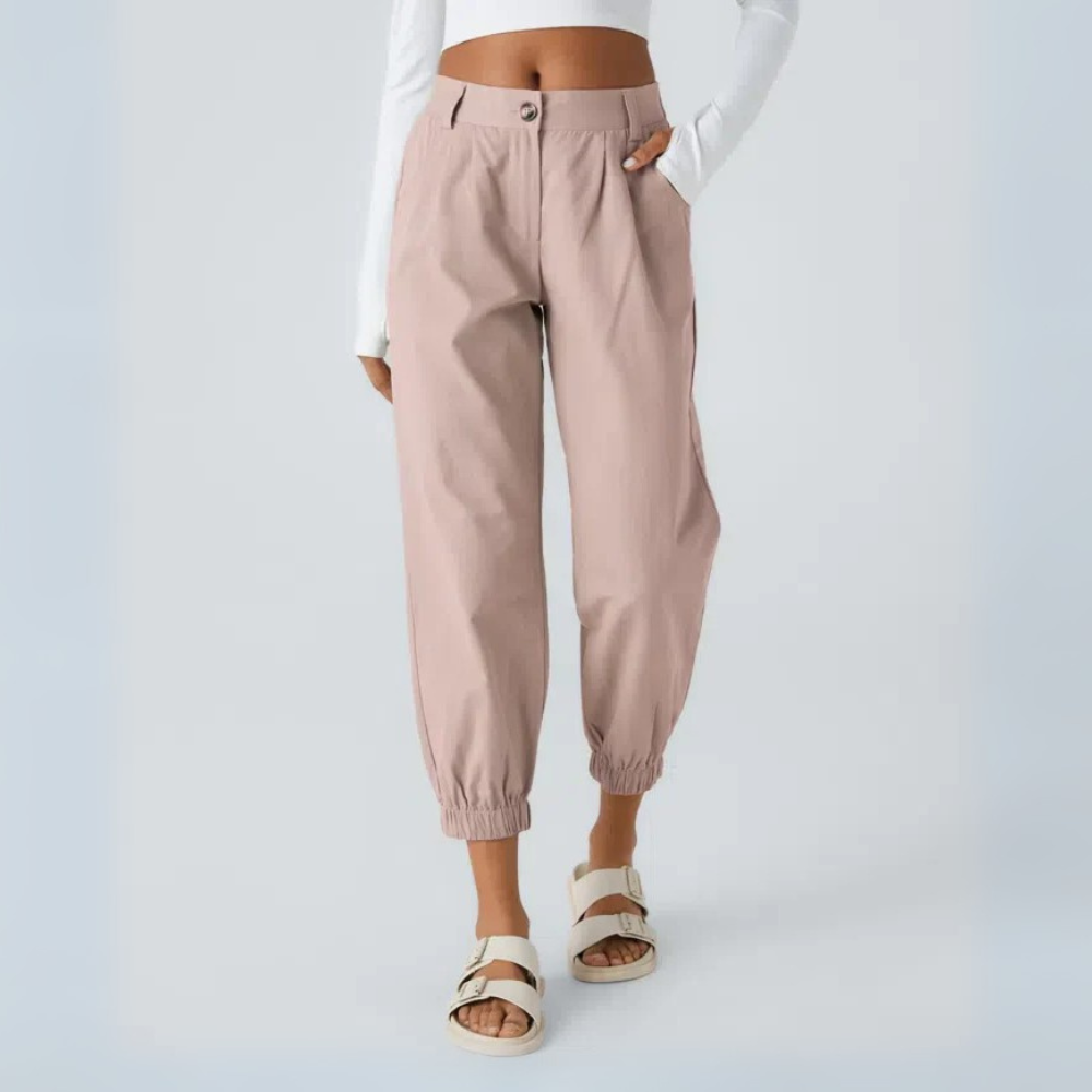 Willow™|Comfort zip pocket joggers