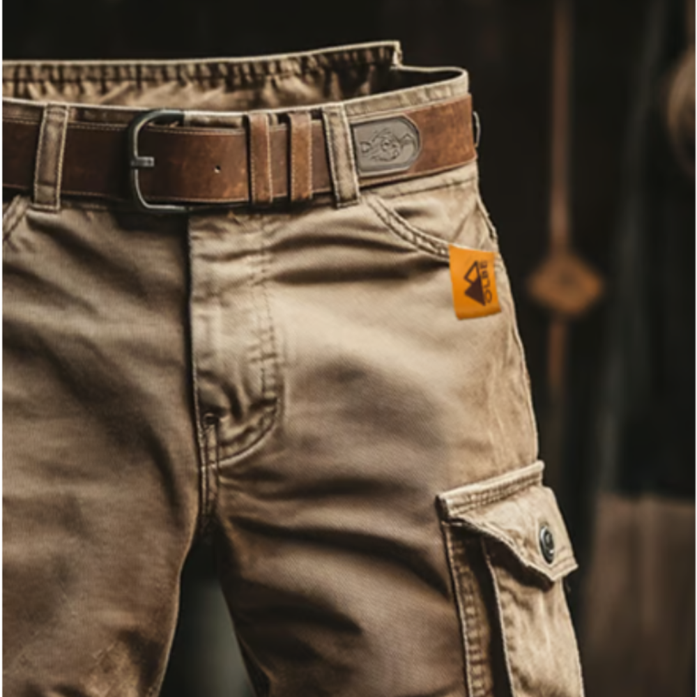 Hudson™|Cargo Shorts with 6 Pockets
