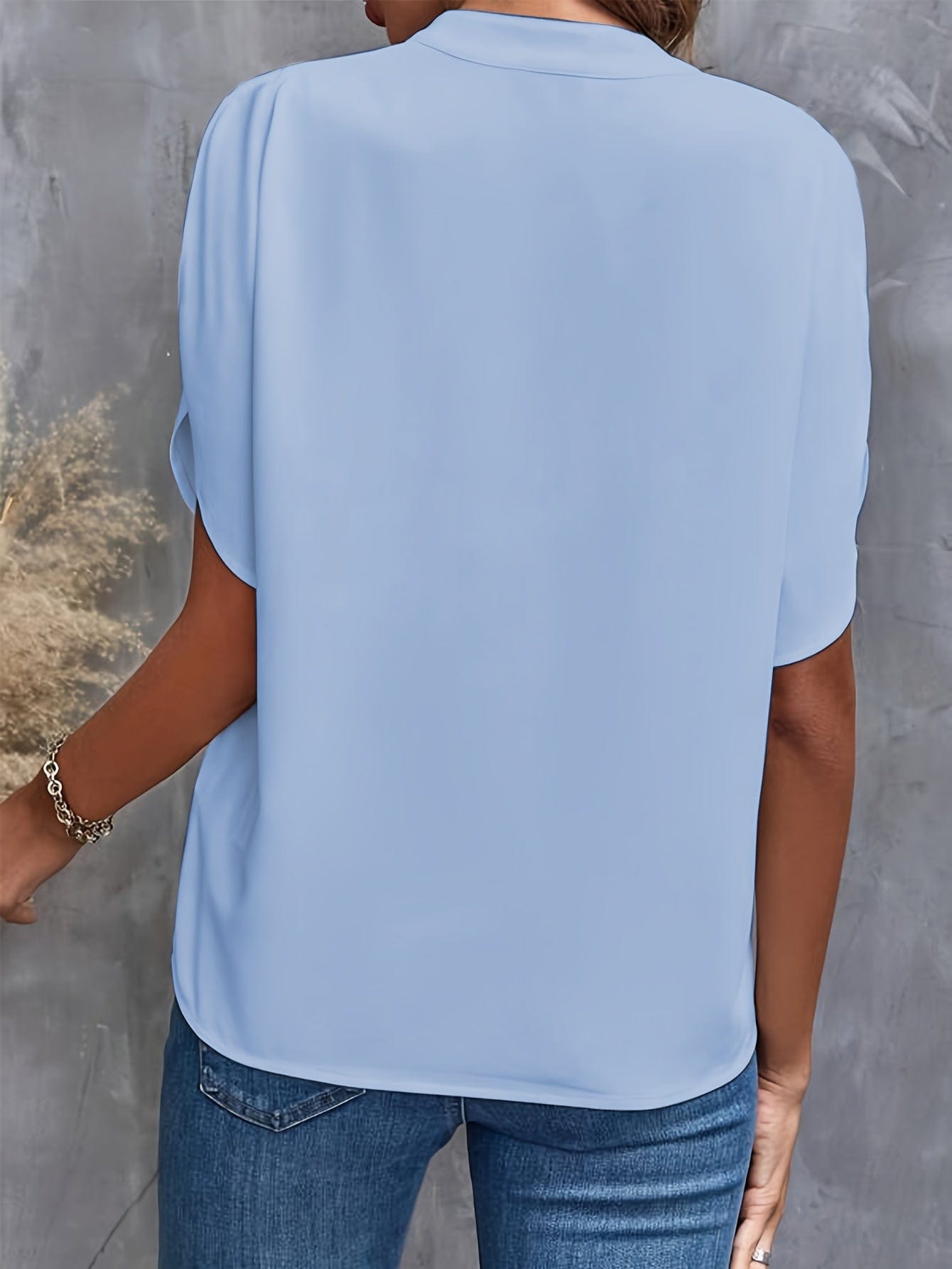 Lara™|Draped Blouse