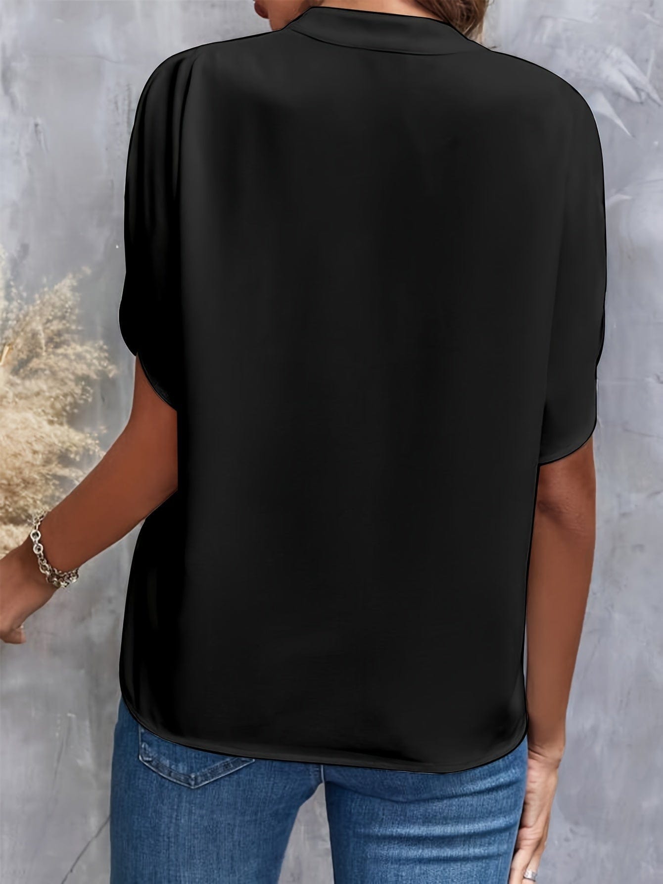 Lara™|Draped Blouse