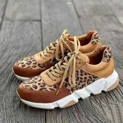 Gracie™|Comfortable Leopard Sneakers