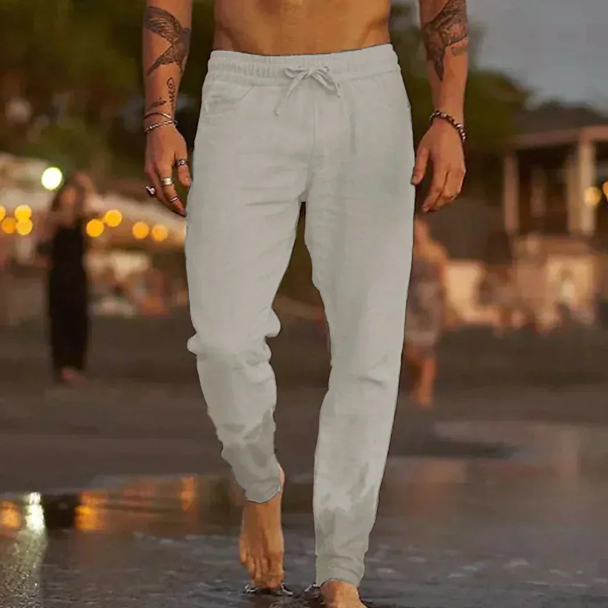Levi™|Linen trousers for men