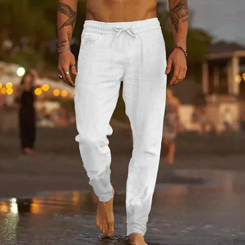 Levi™|Linen trousers for men