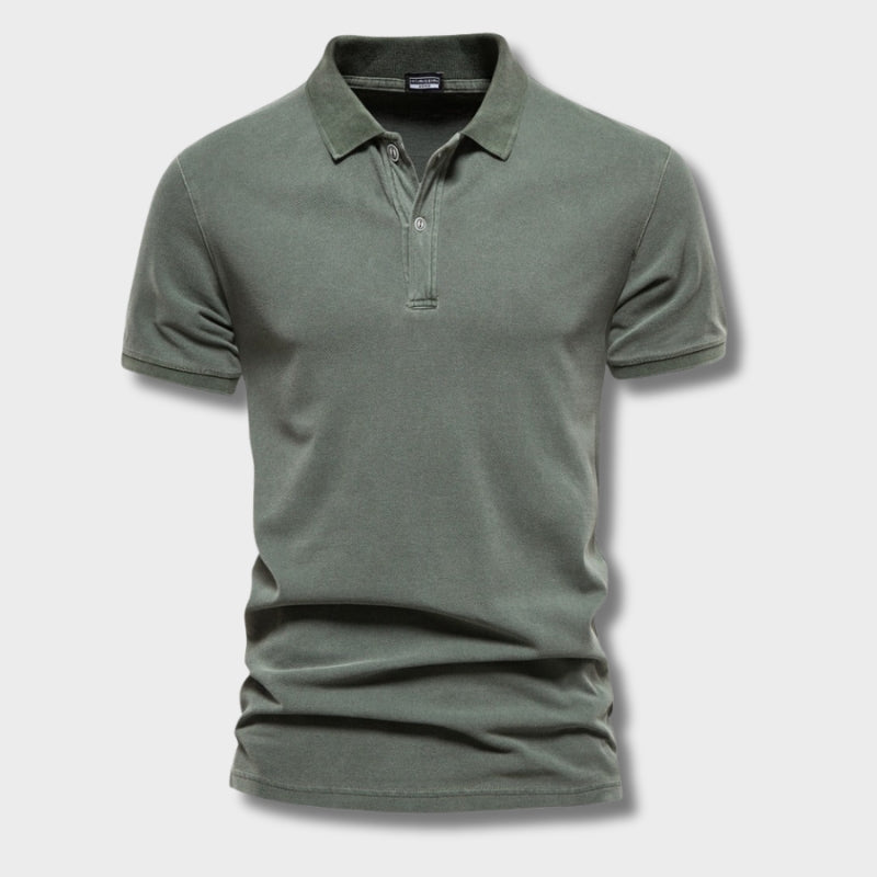 Connor™|Cotton Polo Shirt