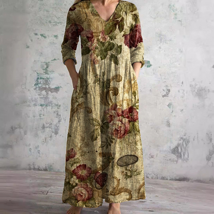 Vienna™|Summer Dress With Floral Pattern
