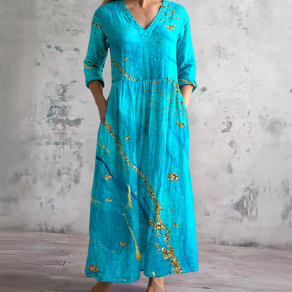 Vienna™|Summer Dress With Floral Pattern