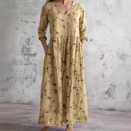 Vienna™|Summer Dress With Floral Pattern
