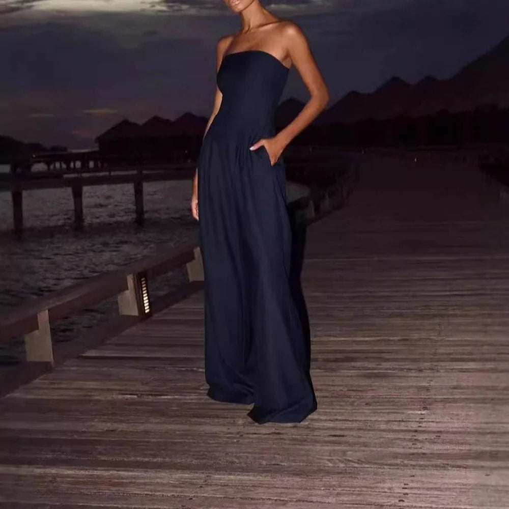 Zara™|Elegant Strapless Jumpsuit