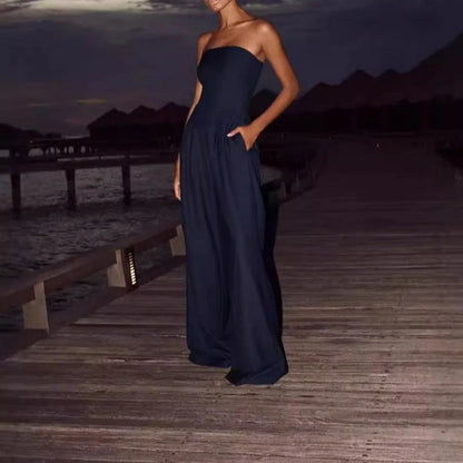 Zara™|Elegant Strapless Jumpsuit
