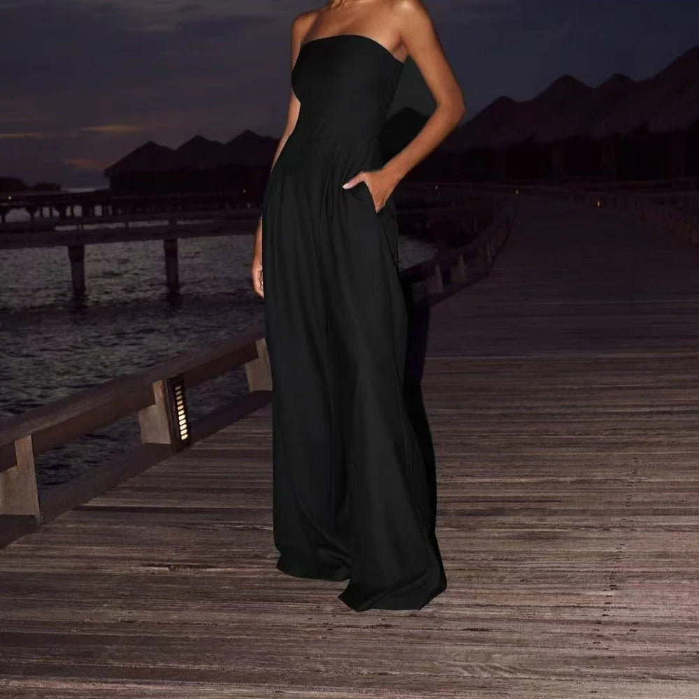Zara™|Elegant Strapless Jumpsuit