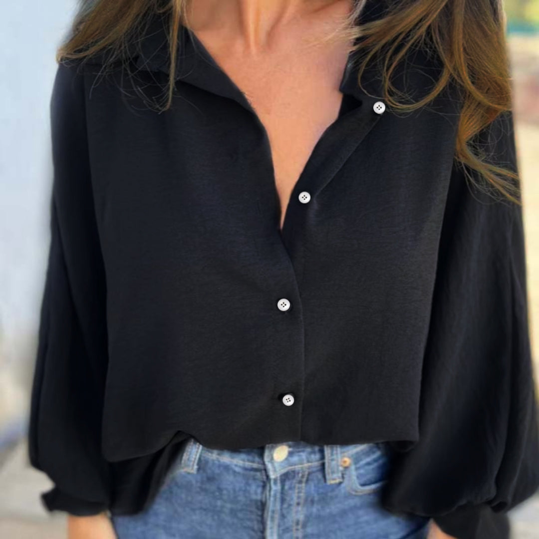 Evie™|Elegant Button up blouse