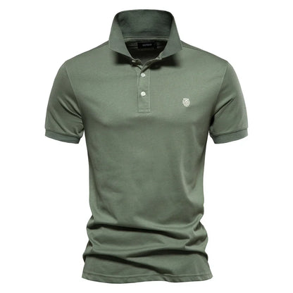 Nathan™|Polo Shirt With Collar
