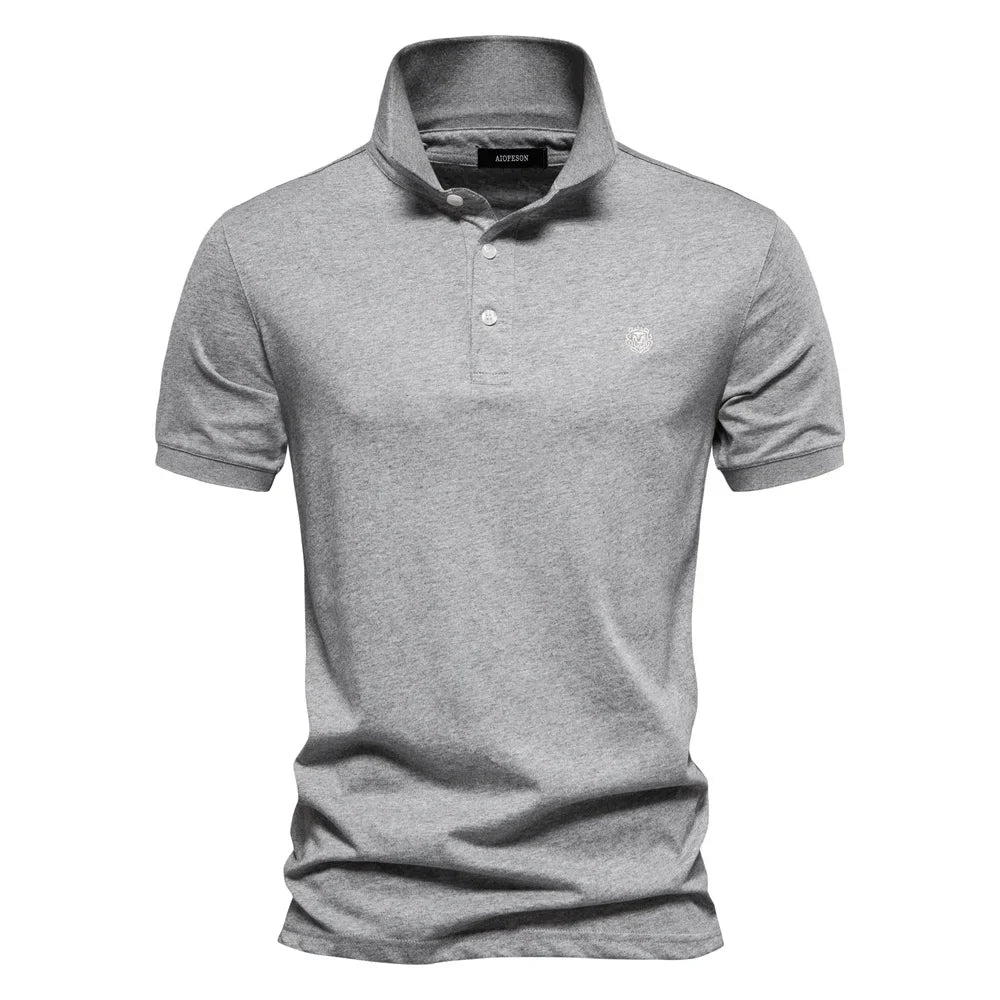Nathan™|Polo Shirt With Collar