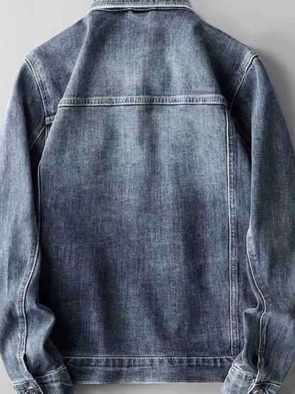 Jordan™|Denim jacket with button placket
