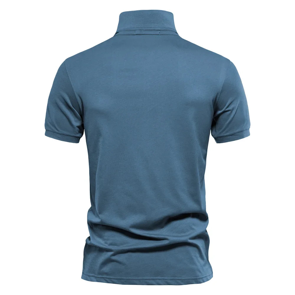 Nathan™|Polo Shirt With Collar