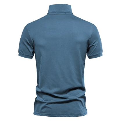 Nathan™|Polo Shirt With Collar