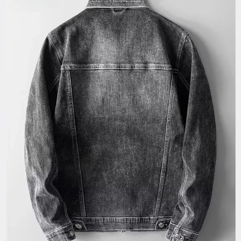 Jordan™|Denim jacket with button placket