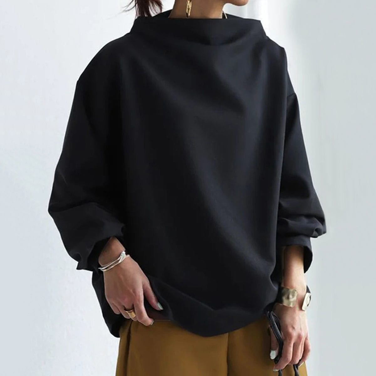 Mabel™|High Neck Sweater