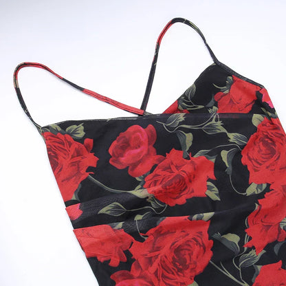 Audrey™|Printed suspended dress