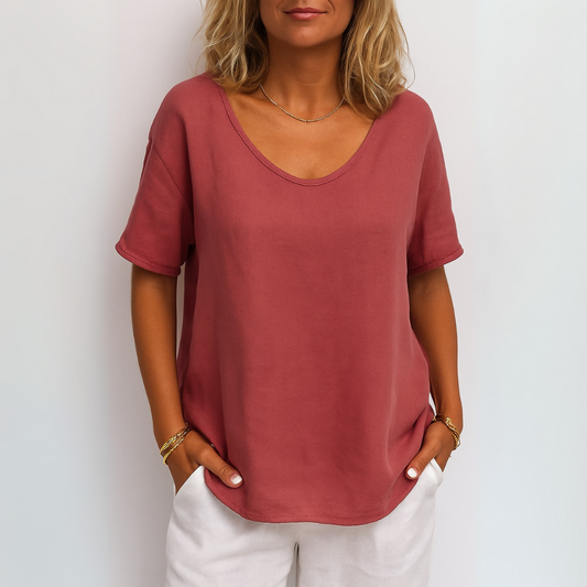 Macey™|Relaxed Fit Casual Spring Top