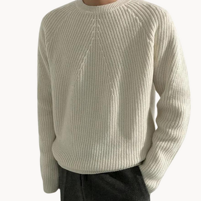 James™|Ridge knit sweater