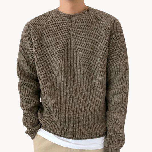 James™|Ridge knit sweater