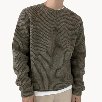 James™|Ridge knit sweater