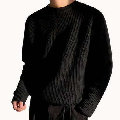 James™|Ridge knit sweater