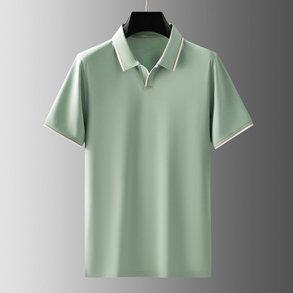 Leo™|Silk buttonless porto polo