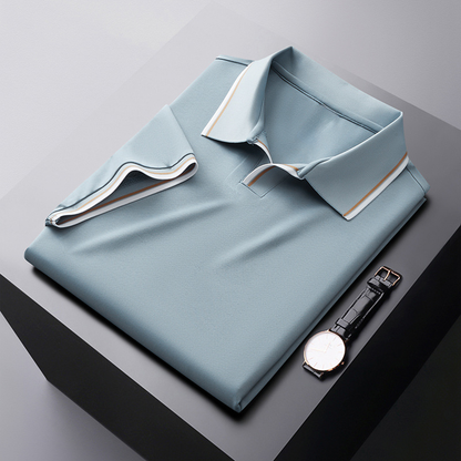 Leo™|Silk buttonless porto polo