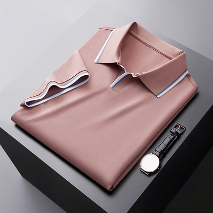 Leo™|Silk buttonless porto polo