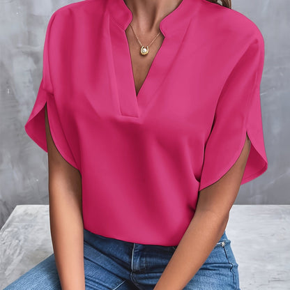 Lara™|Draped Blouse