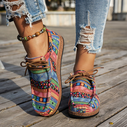 Pipa|Colorful Retro Shoes