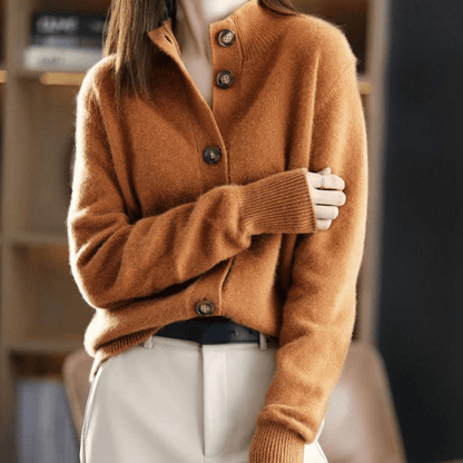Bella|Luxurious Cashmere Knit Cardigan