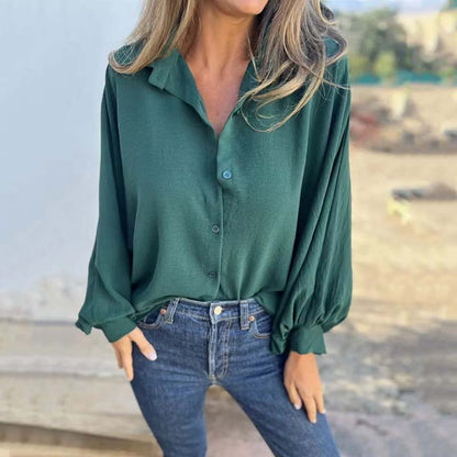 Evie™|Elegant Button up blouse