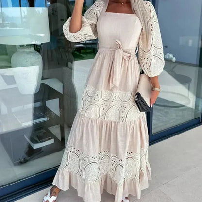 Emily™|Lace Midi Dress